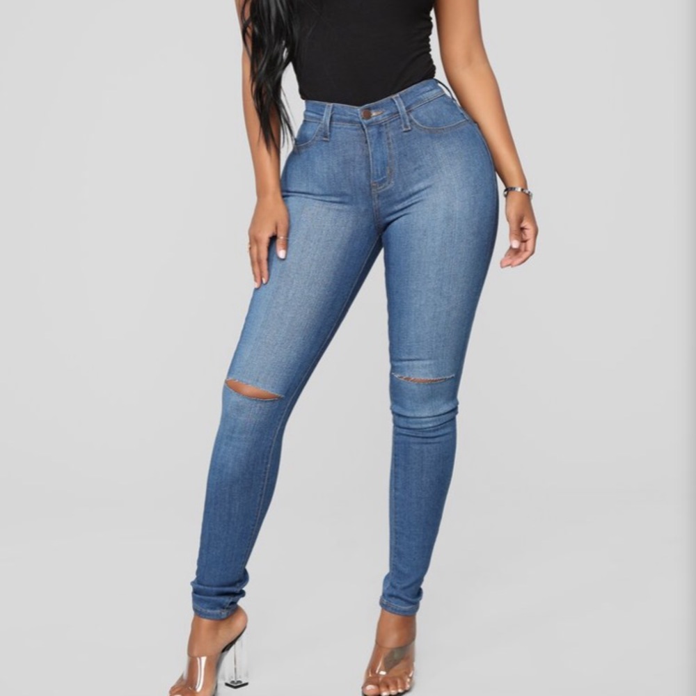 FASHION NOVA Canopy Jeans Brand New w tags size 13